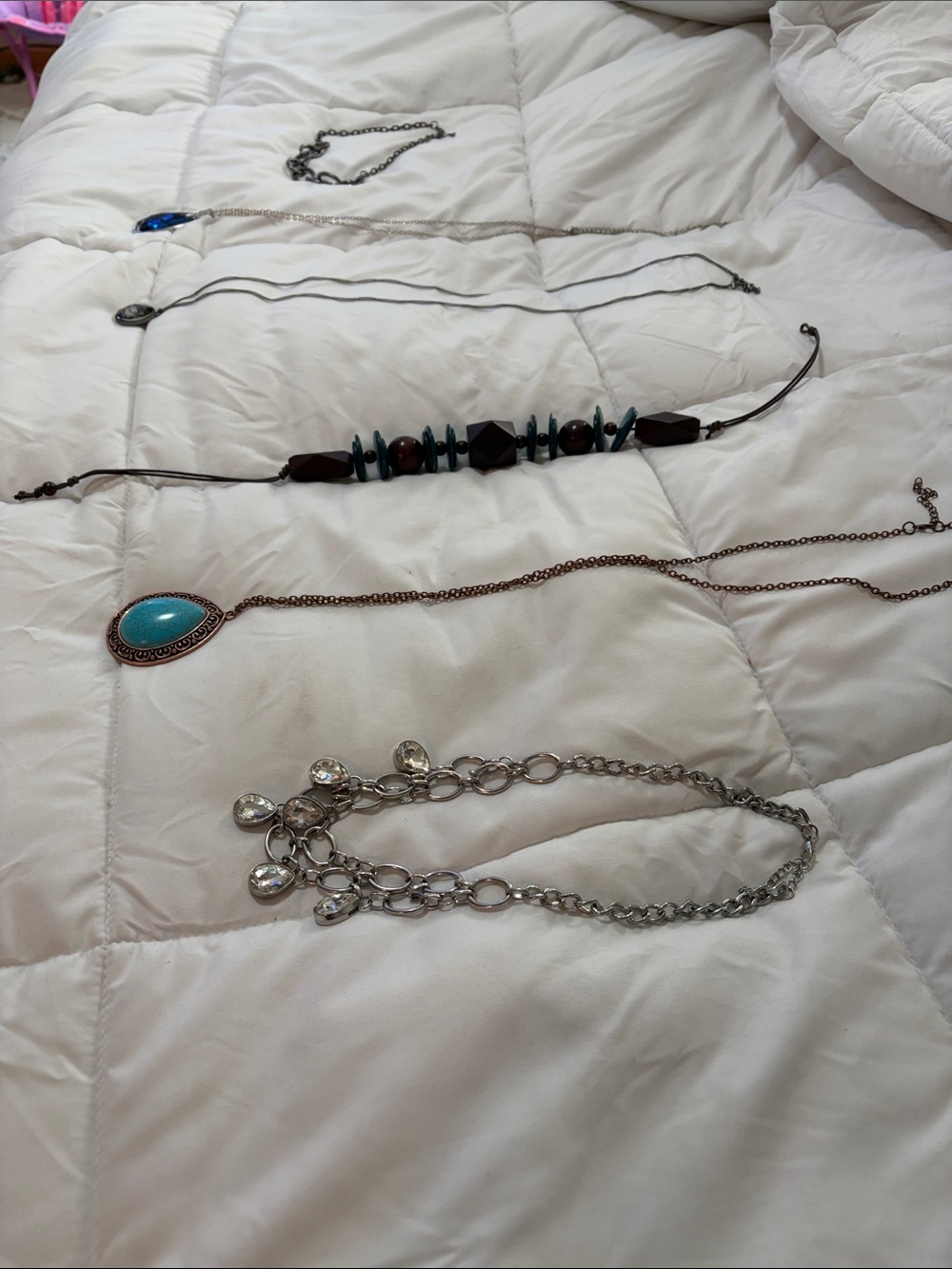 Set of 6 paparazzi necklaces